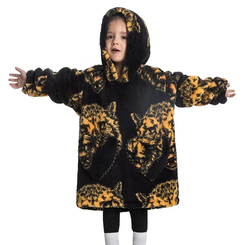 CozyChill™  - Sudadera con capucha de manta cálida