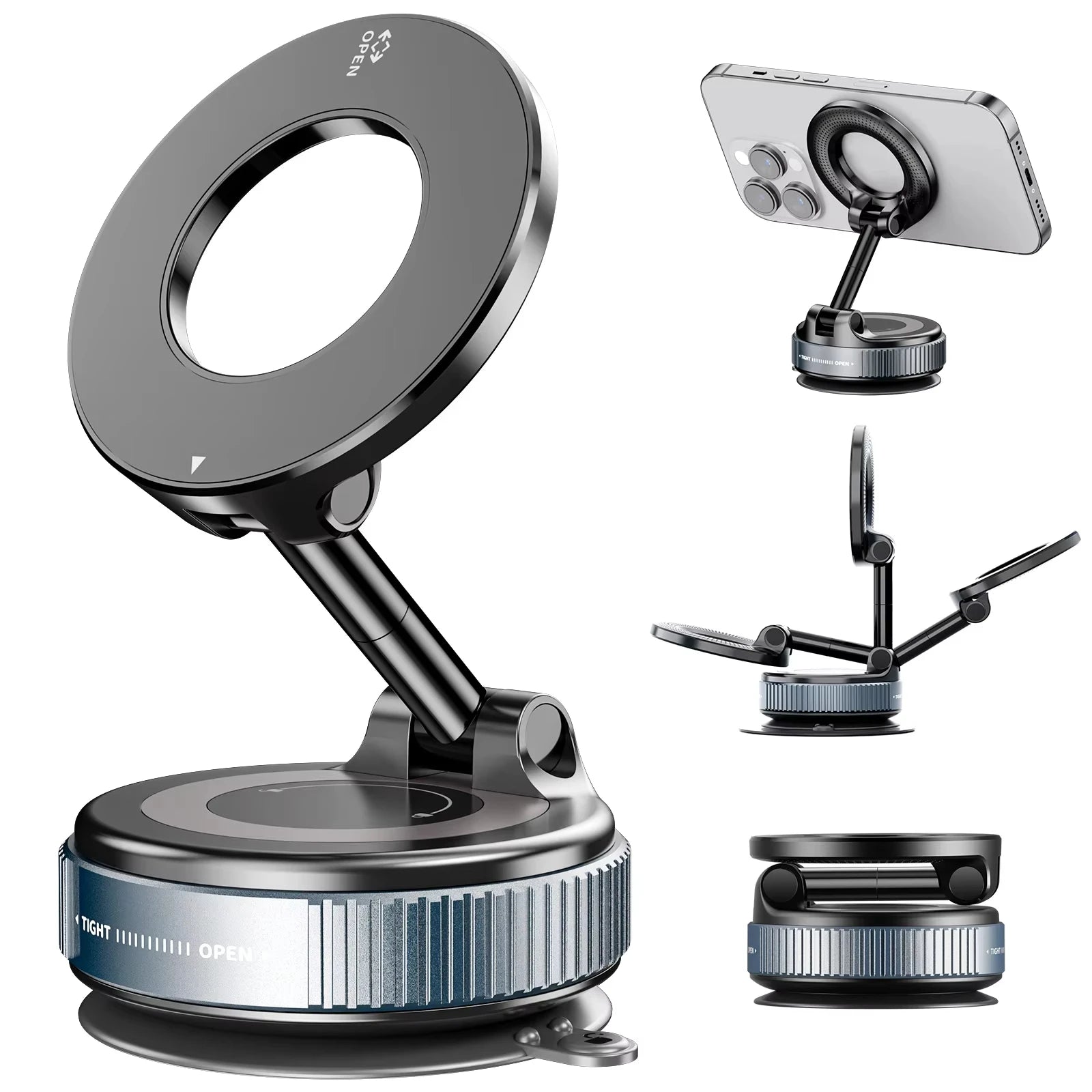 MagniGrip™ - Soporte magnético para teléfono 360°