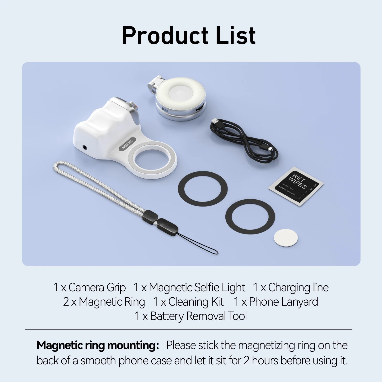 WaveGrip Pro™ - Soporte de cámara magnética