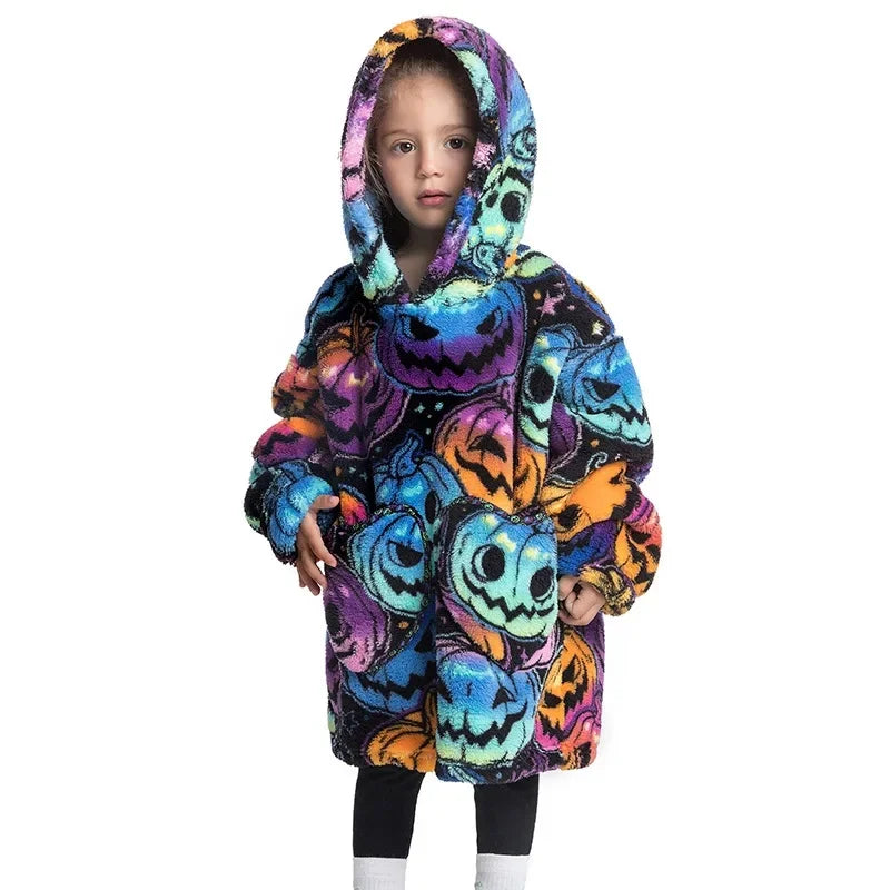 CozyChill™  - Sudadera con capucha de manta cálida