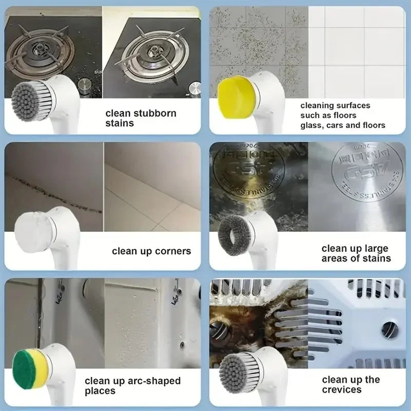 PowerClean™ - Cepillo de limpieza eléctrico
